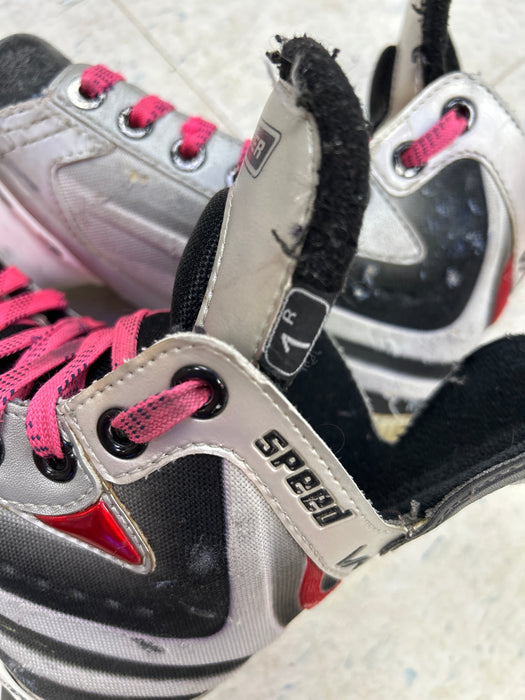 Used Nike Bauer Vapor Speed Junior Player Skates