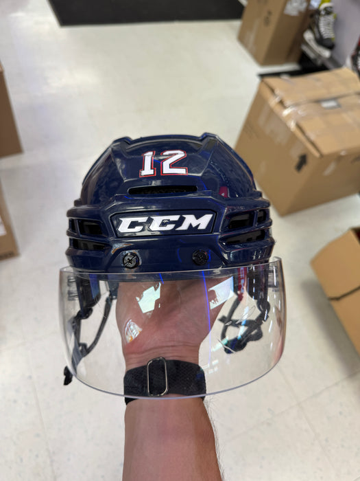 Used Pro Stock CCM SUPERTACKS X Helmet #12
