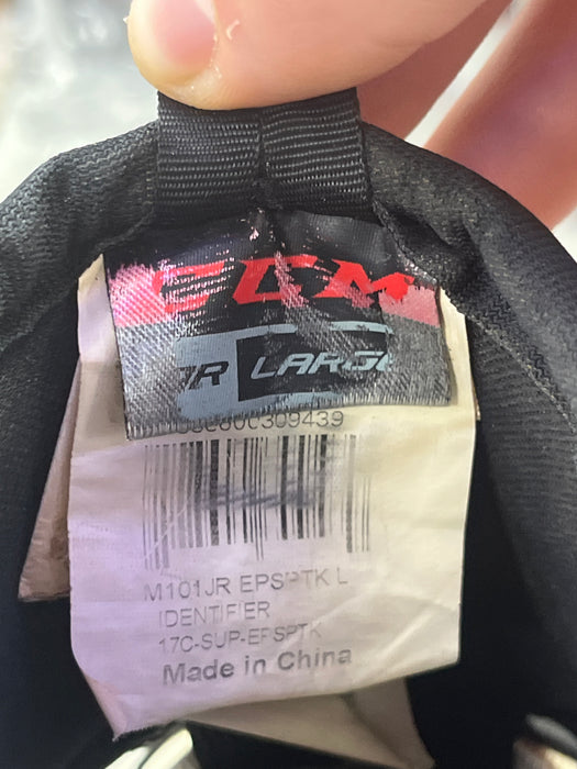 Used CCM SuperTacks Junior Large Elbow Pads