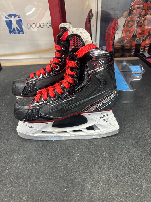 Used Bauer Vapor X2.7 Skates Size 2