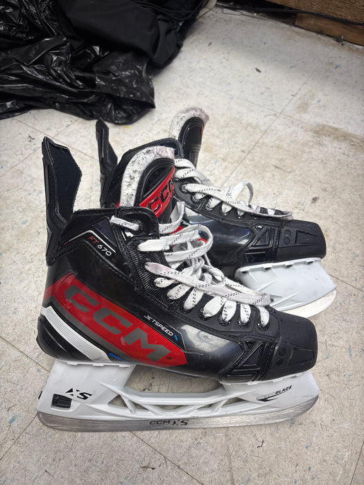 Used CCM JetSpeed FT670 Size 7.0 Skates