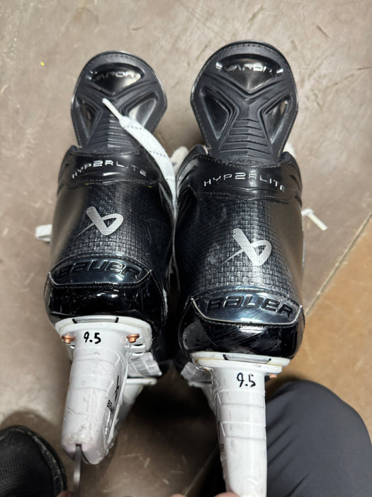 Used Bauer Hyperlite2 Pro Stock AHL Skates 9.5