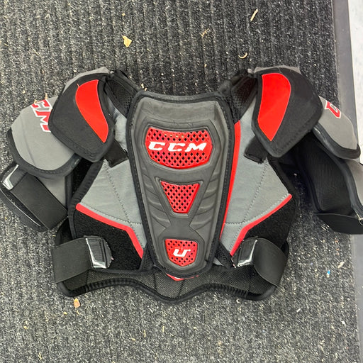 Used CCM U Junior Large Shoulder Pads