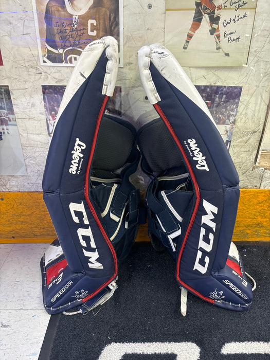 Used CCM EFlex 4.5 Size 26+1 Junior Goal Pad