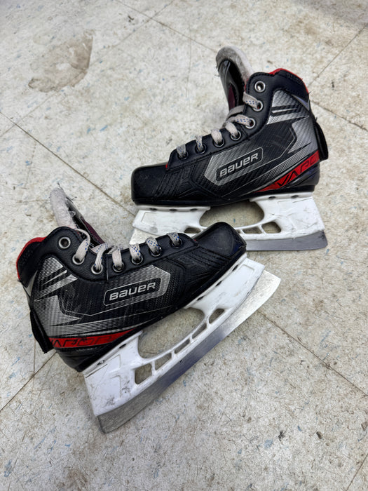 Used Bauer X2.7 Goal Skates Youth 13.0D