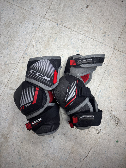 Used CCM JetSpeed FT390 Junior Small Elbow Pads