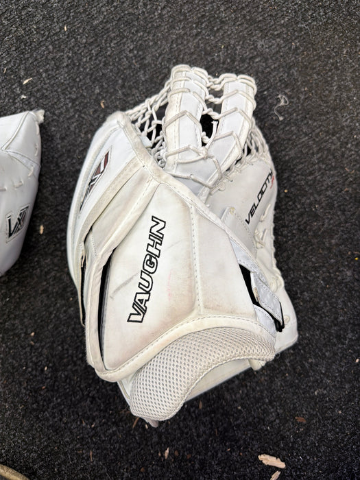 Used Vaughn Velocity VX1 Junior Catcher and Blocker Set