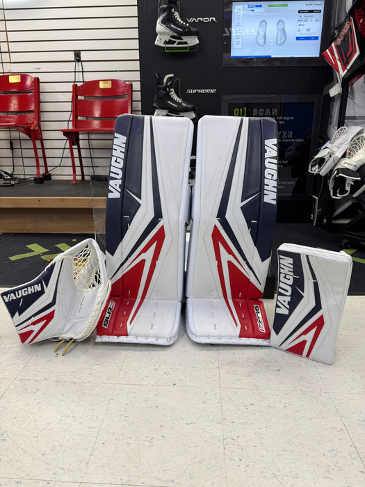 Vaughn SLR4 Pro Carbon Goalie Pad Set 33” + 2” Senior