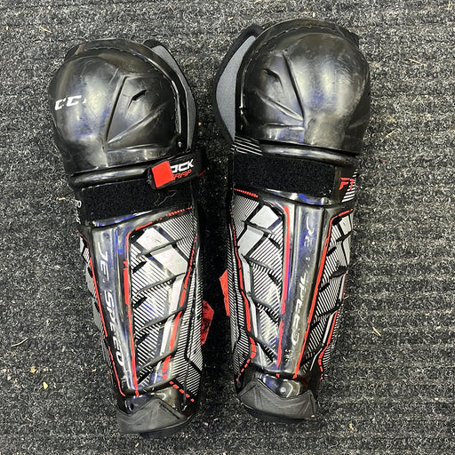 Used CCM JetSpeed FT370 11” Shin Pads
