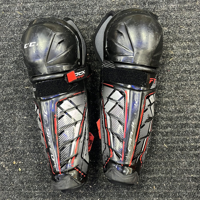 Used CCM JetSpeed FT370 11” Shin Pads