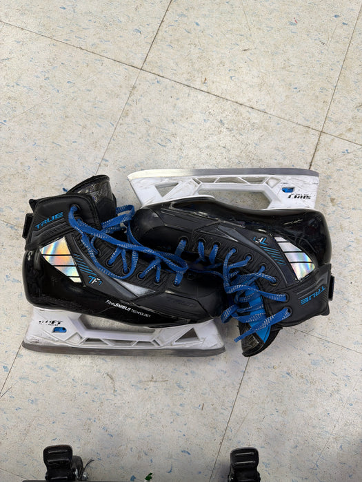 Used True TF7 Size 5.0R Goal Skates