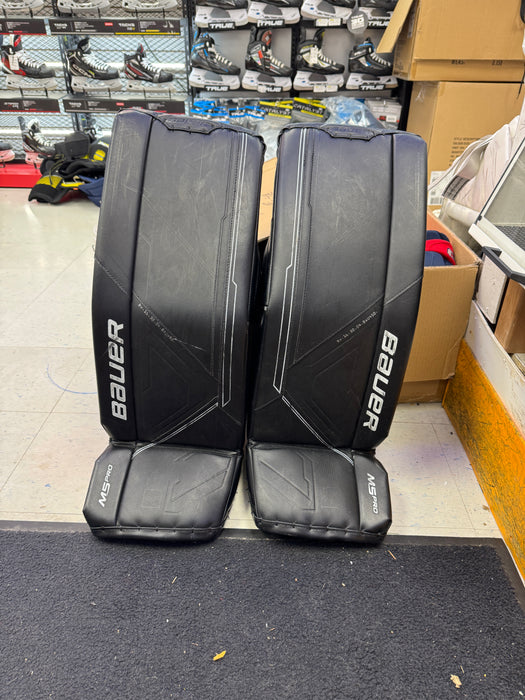 Used Bauer M5 Pro Leg Pads Intermediate Large 32"