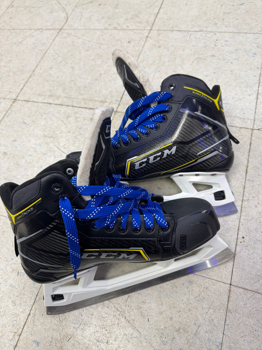 Used CCM Tacks 9370 Goalie Skates 10D