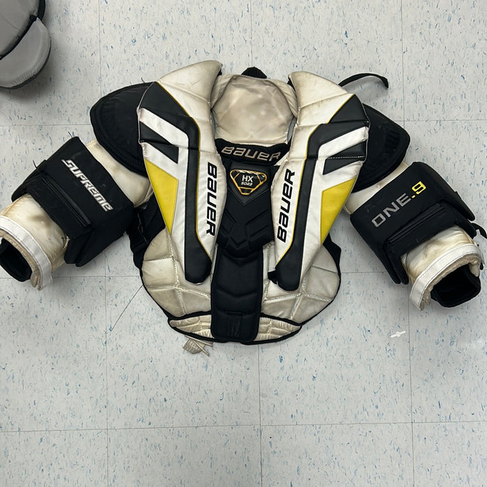 Used Bauer One.9 Intermediate Small Goalie Chest Protector