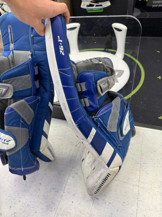 Used Warrior RGT2 Junior 26” Leg Pads