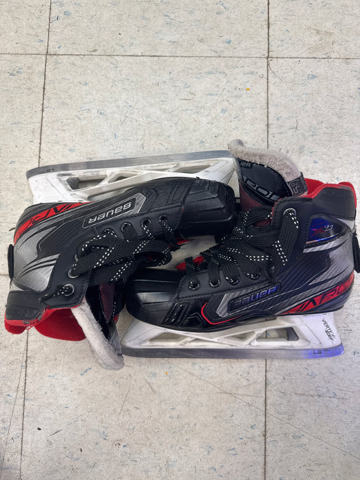 Used Bauer Vapor X2.7 Goalie Skates Size 5.5D