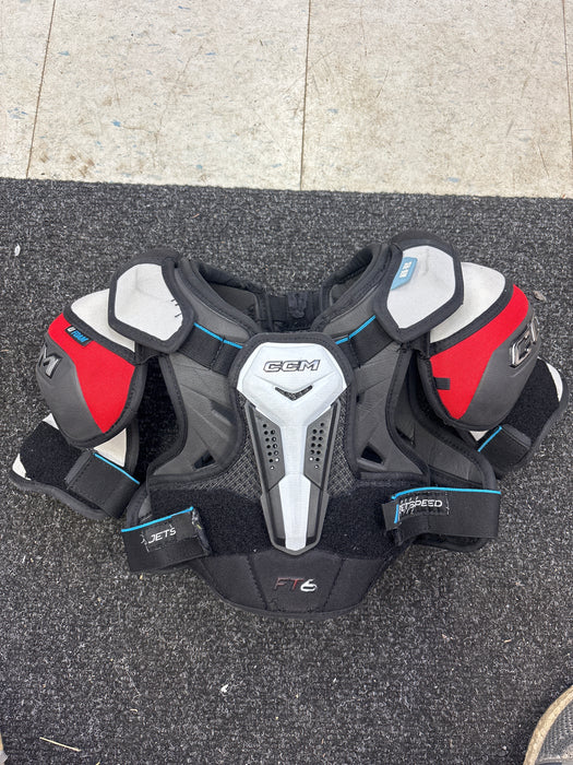 Used CCM JetSpeed FT6 Junior Small Shoulder Pads