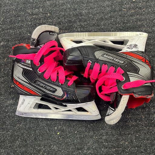Used Bauer Vapor X2.7 Size 1 Goal Skates