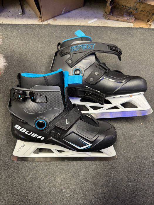 Used Bauer Konekt HF3 Goalie Skates Senior 8 - 8.5