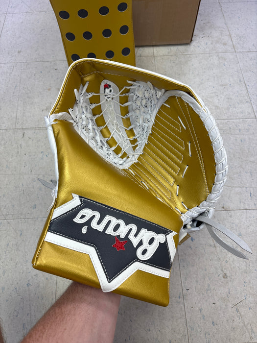 Brian's Custom Pro Stock Adin Hill Senior Catcher Blocker Set