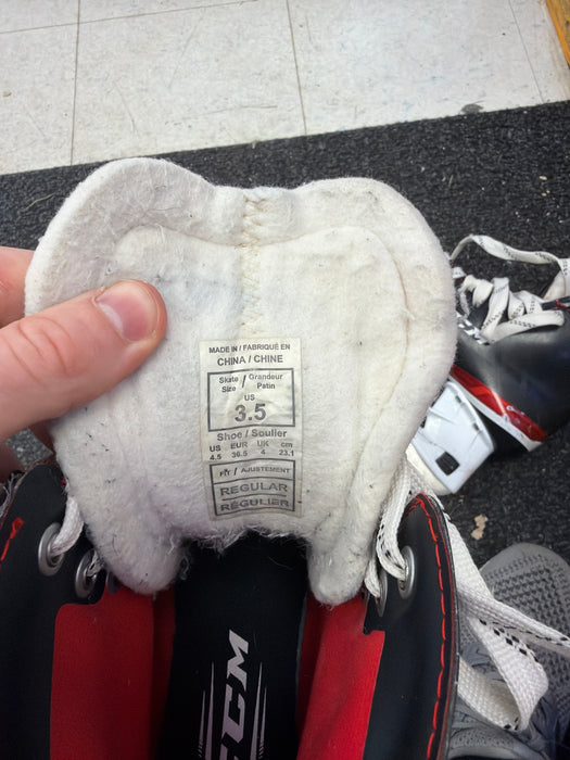 Used CCM JetSpeed FT475 Size 3.5D Skates