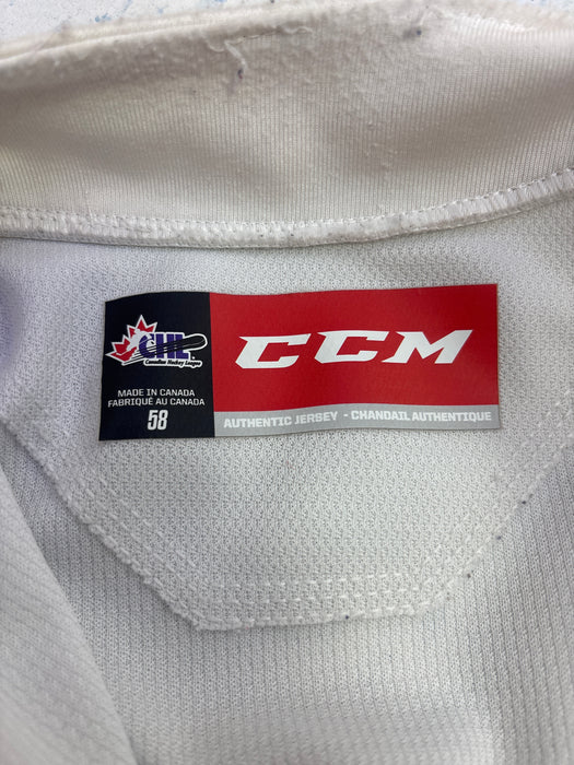 CCM OHL Pro Stock Practice Jersey - White