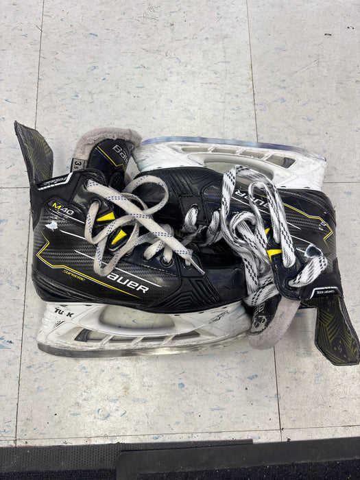 Used Bauer Supreme M40 Size 3.5EE Skates
