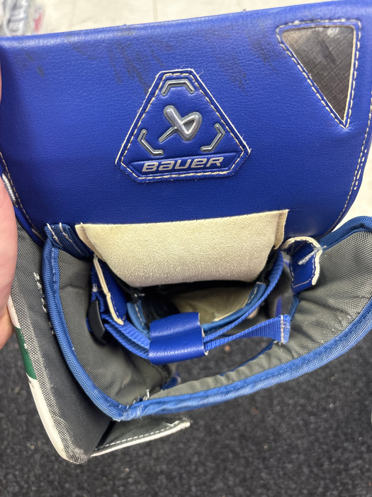 Used Bauer Supreme Mach Pro Stock Catcher and Blocker Set