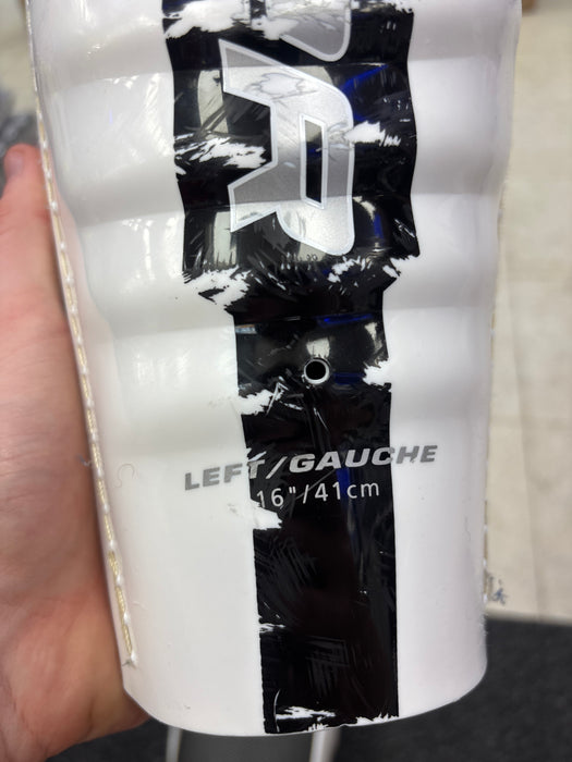 Used Bauer Nexus 400 Senior 16” Shin Guards
