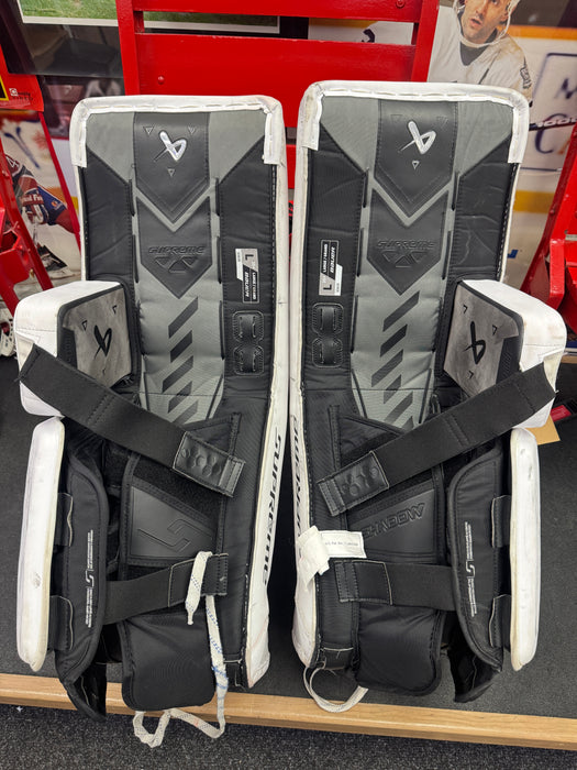 Used Bauer Shadow Leg Pads Senior Large 35"