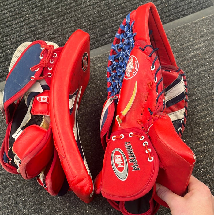 Used McKenney Instinct 490 Intermediate Catcher Blocker Set