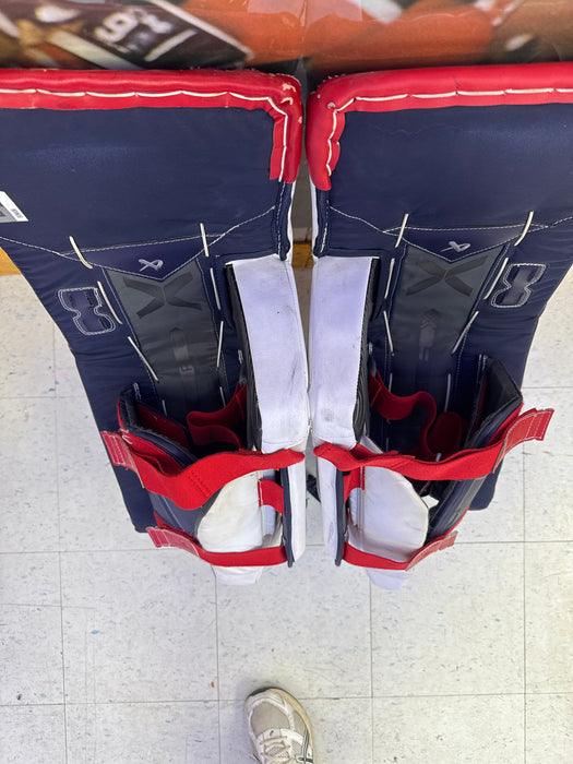 Used Bauer Vapor X5 Pro Senior Large 35+1” Goal Pads