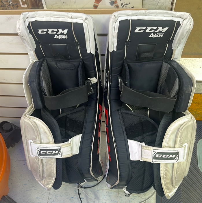 Used CCM Premier P2.5 28+1 Goal Pads
