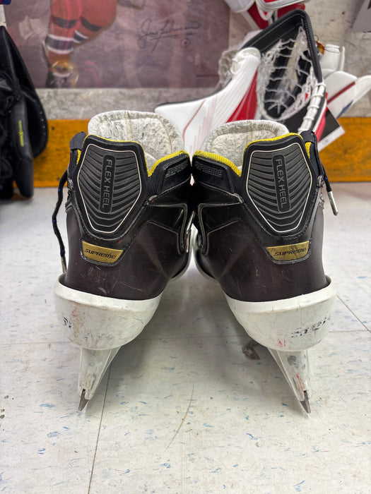 Used Bauer Supreme One100 Size 10.0 Senior Goal Skates