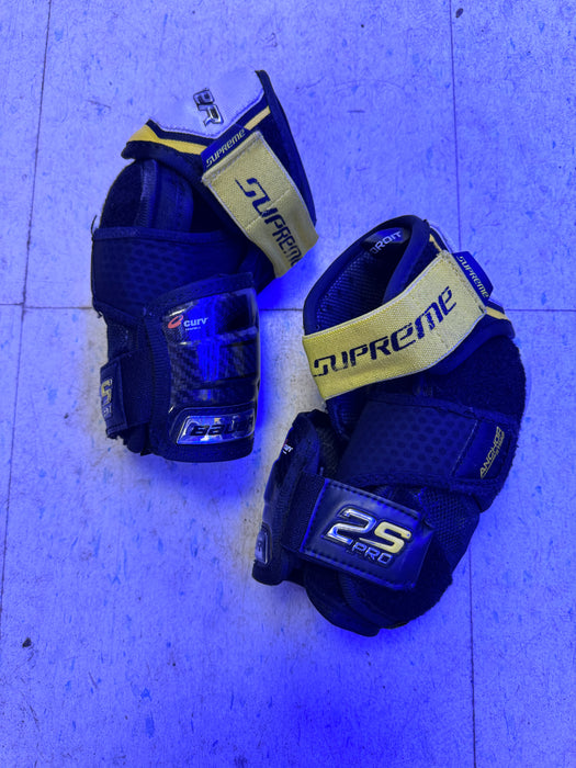 Used Bauer Supreme 2S Junior Medium Elbow Pads