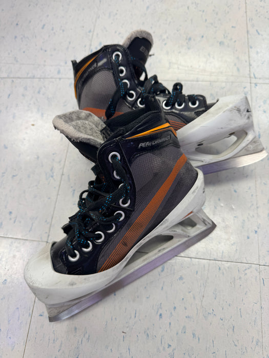 Used Bauer PERFORMANCE Goal Skates 2.0