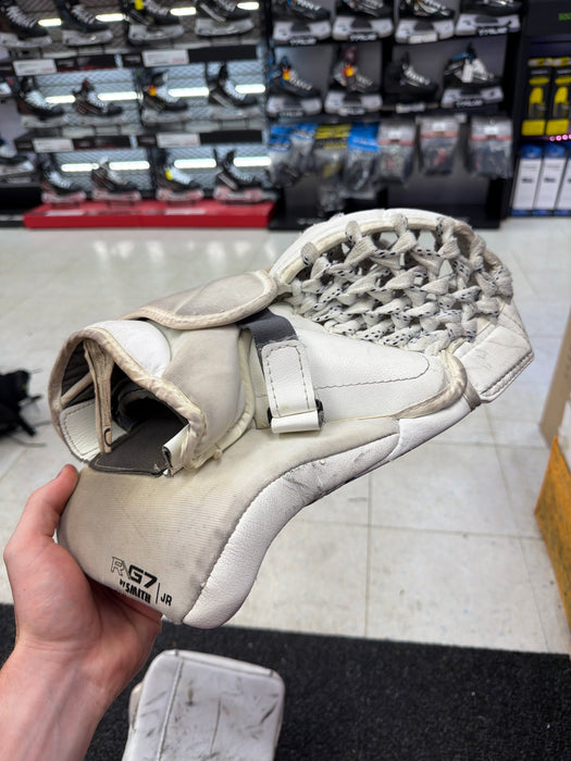 Used Warrior Ritual G7 Junior Catcher and Blocker Set