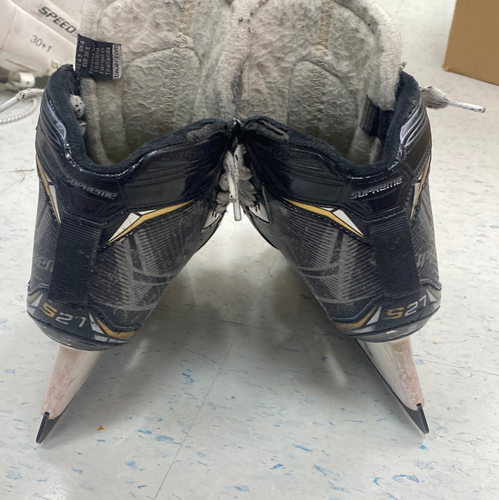 Used Bauer Supreme S27 Size 3.5 Goal Skates