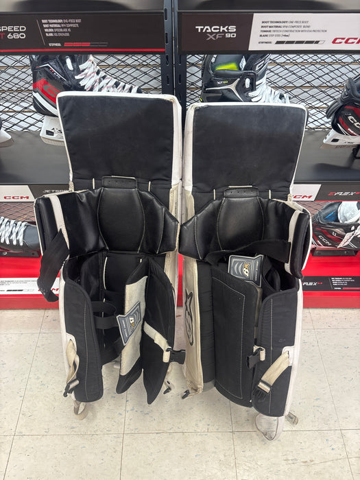 Used Brian’s NetZero intermediate Goal Leg Pad Size 32+1”