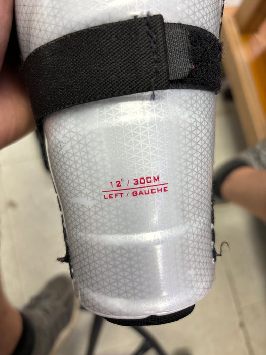 Used Bauer Vapor x5.0 12” Shin Guards
