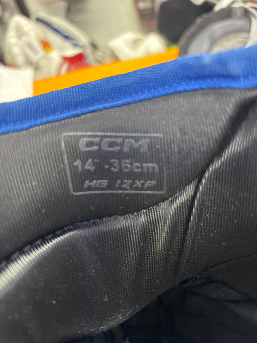 Used CCM HG 12XP M. Hellickson Pro Stock 14” Gloves