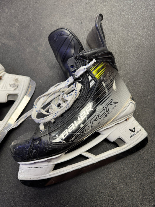 Used Pro Stock Bauer Hyperlite2 Skates 7.5D