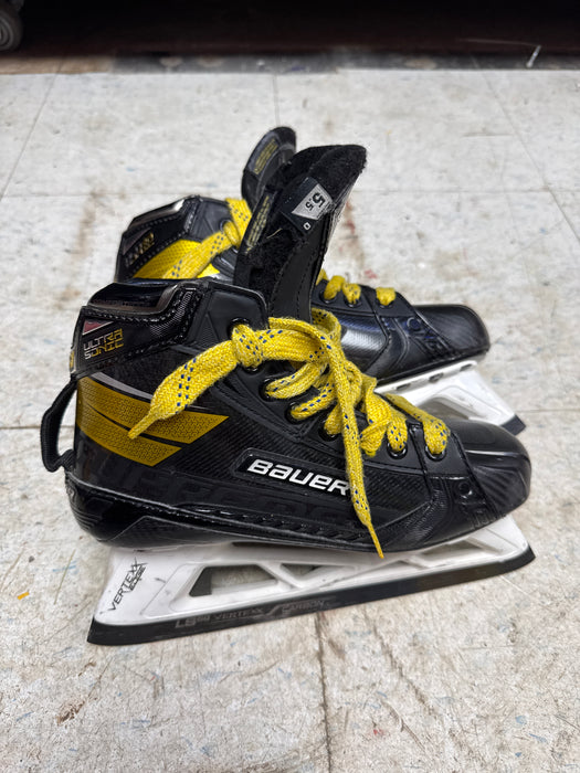 Used Bauer Supreme Ultra Sonic Goalie Skates 5.5D