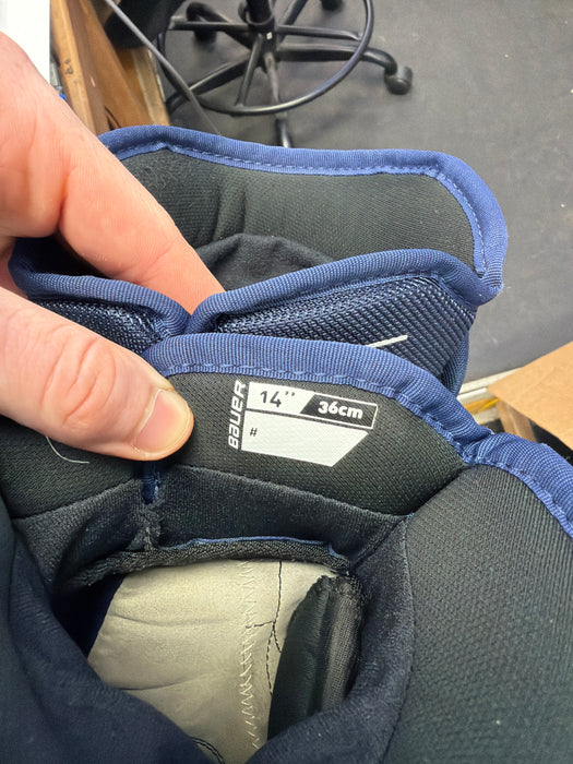 Used Bauer Supreme Mach 14” Gloves