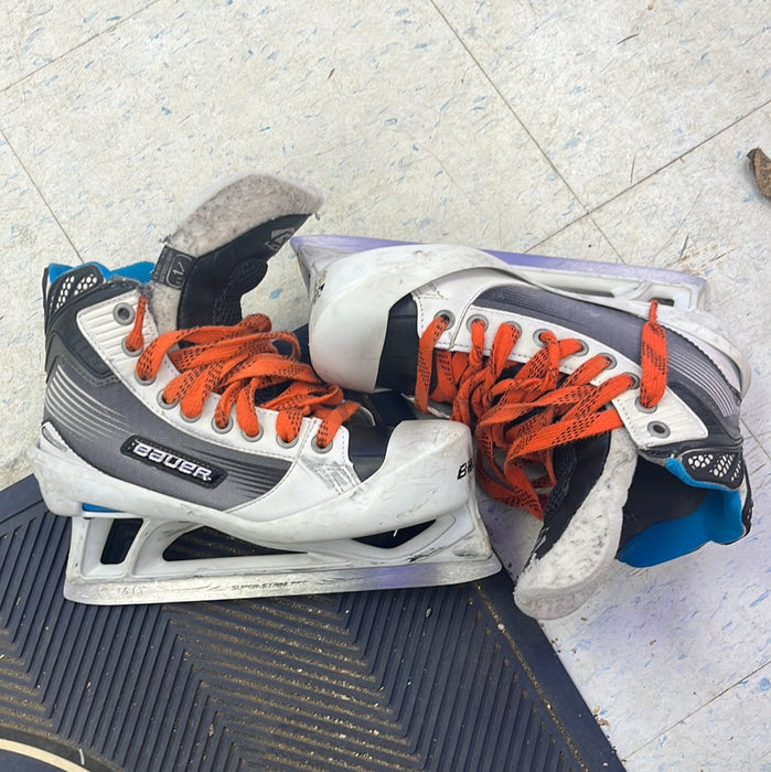 Used Bauer Reactor 4000 Size 4 Goal Skates