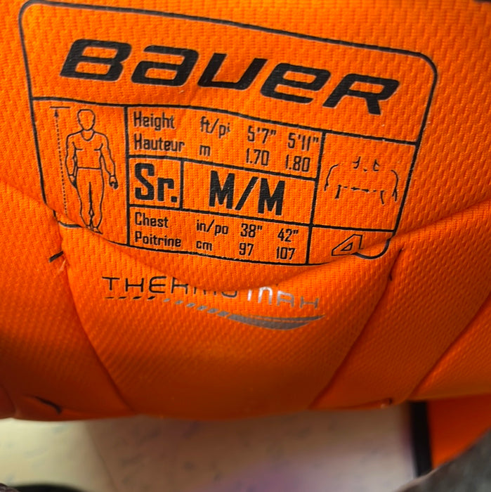 Used Bauer One60 Senior Medium Shoulder Pads