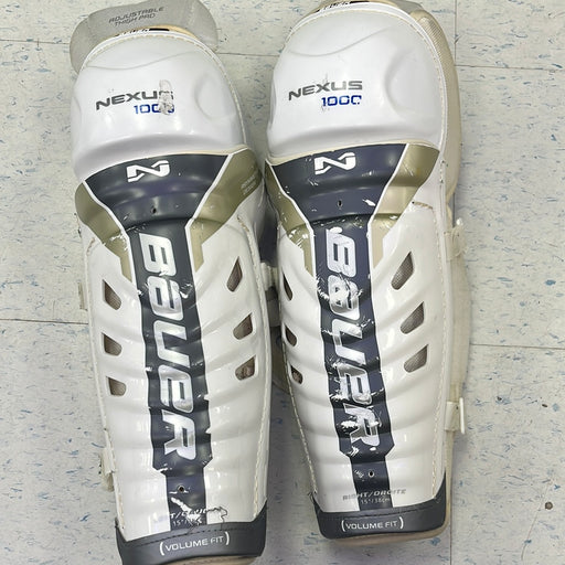 Used Bauer Nexus 1000 15” Shin Pads