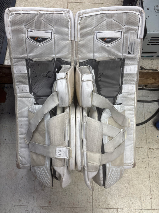 Used Bauer Vapor 2x Goalie Pads Size Intermediate Medium