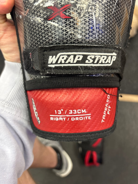 Used Bauer Vapor x7.0 13” Junior Shin Guards