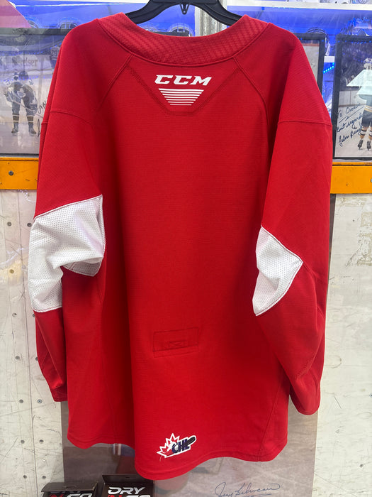 CCM OHL Pro Stock Practice Jerseys - Red